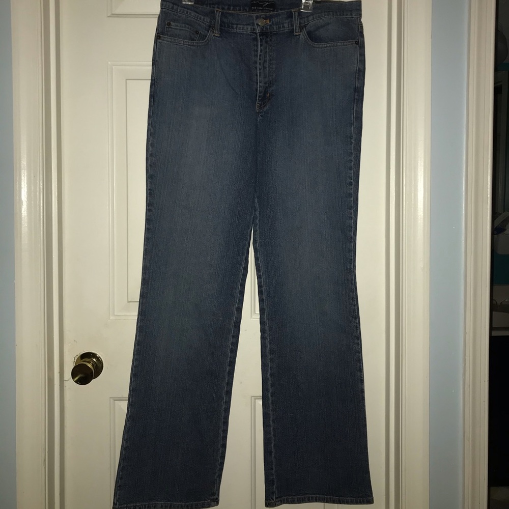 New York & Co 14 Tall stretch boot cut jeans
